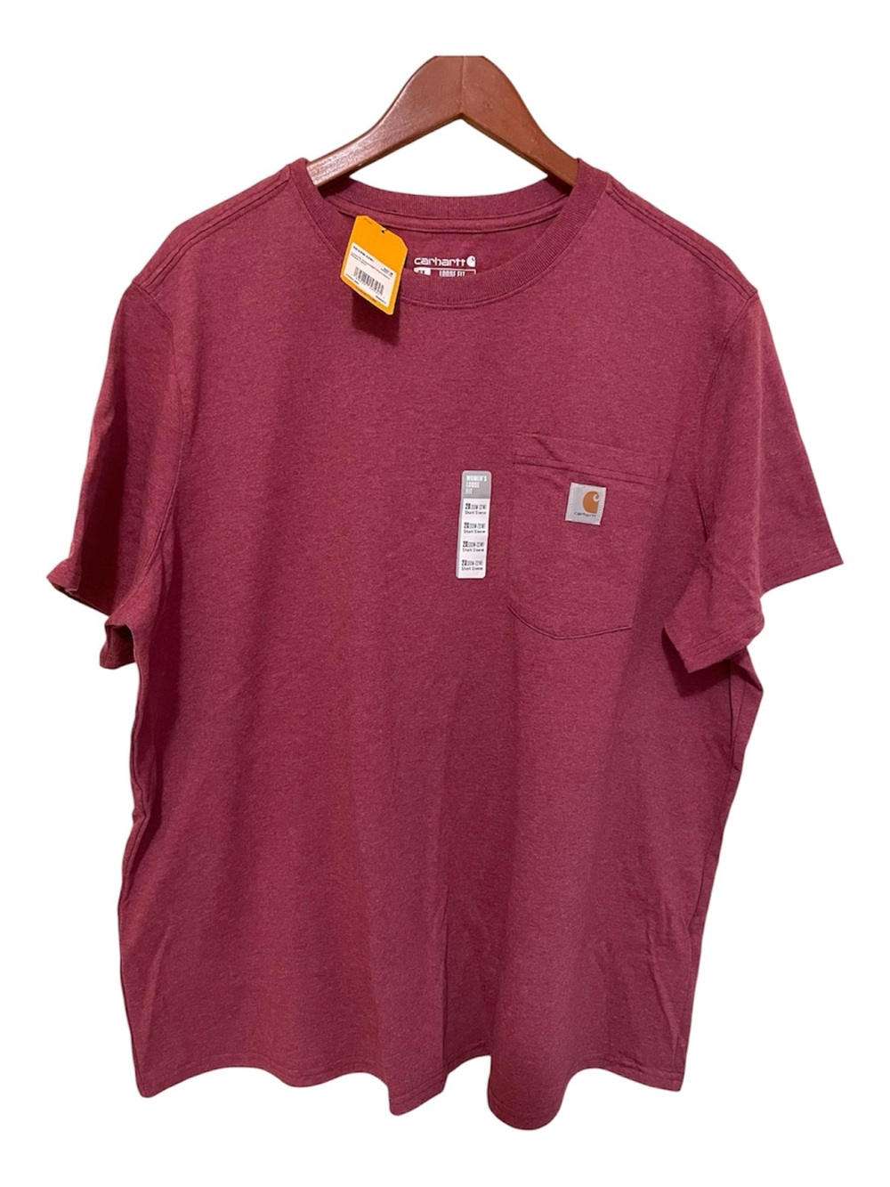 Woman’s Carhartt Short Sleeve Pocket Tee
